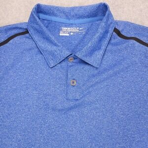 Nike Golf Tour Performance Dri-Fit Polo‎ Golf Shirt Men's XL Blue Performance